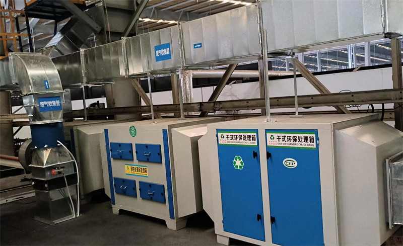 航特五车间除尘设备和废水处理站