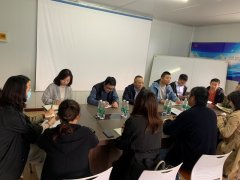 区委组织部、人社局、经信局、科技局等领导来公司指导工作